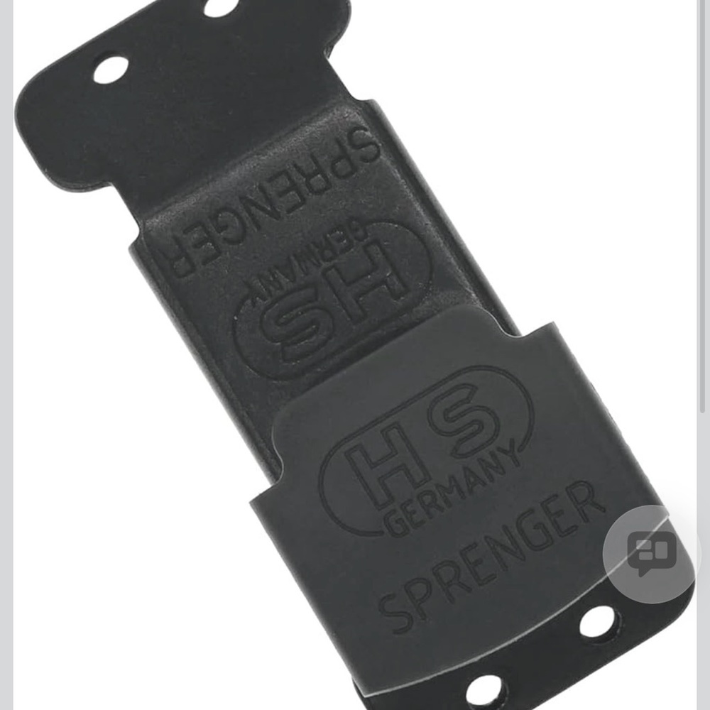 HS Sprenger Black ClicLock Quick Release